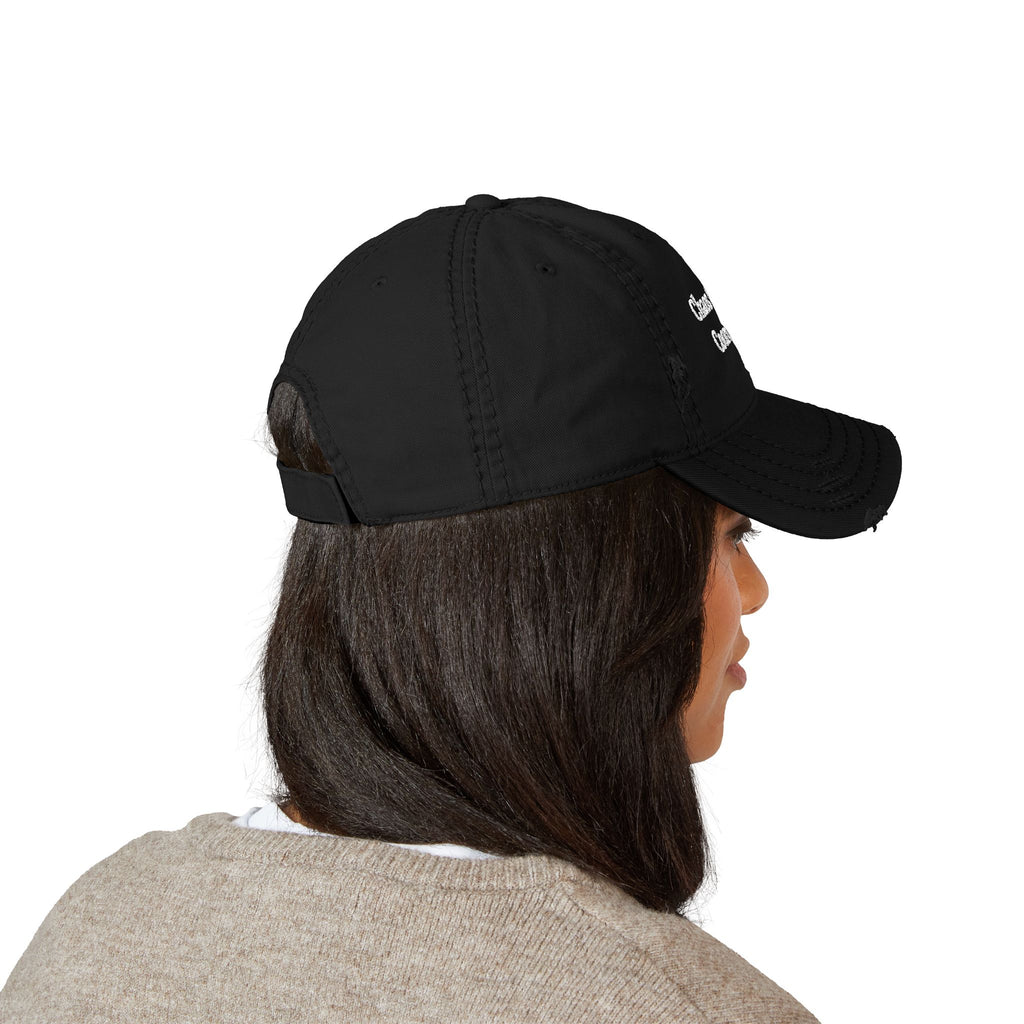 The "Chaos Control Coordinator" Distressed Dad Hat