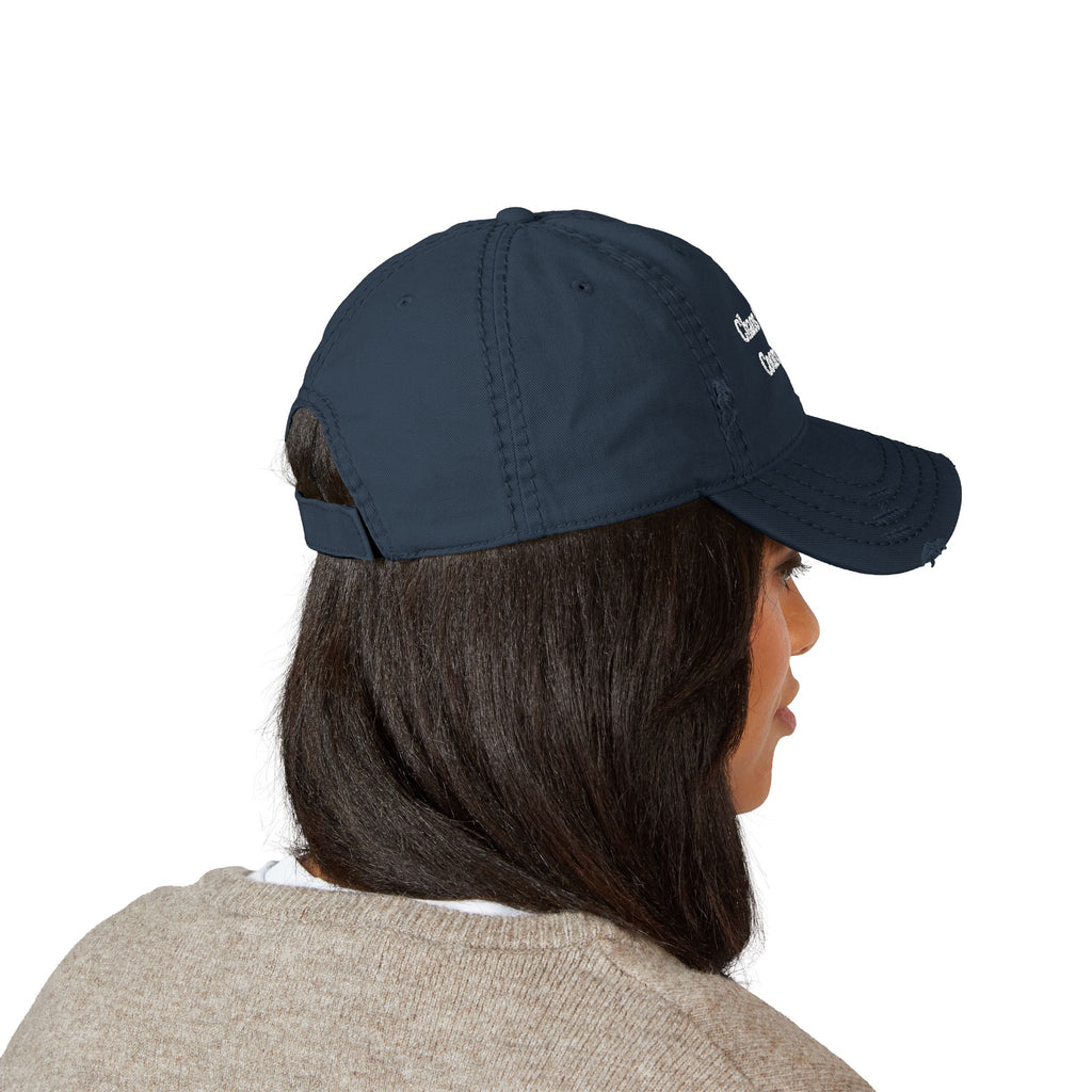 The "Chaos Control Coordinator" Distressed Dad Hat