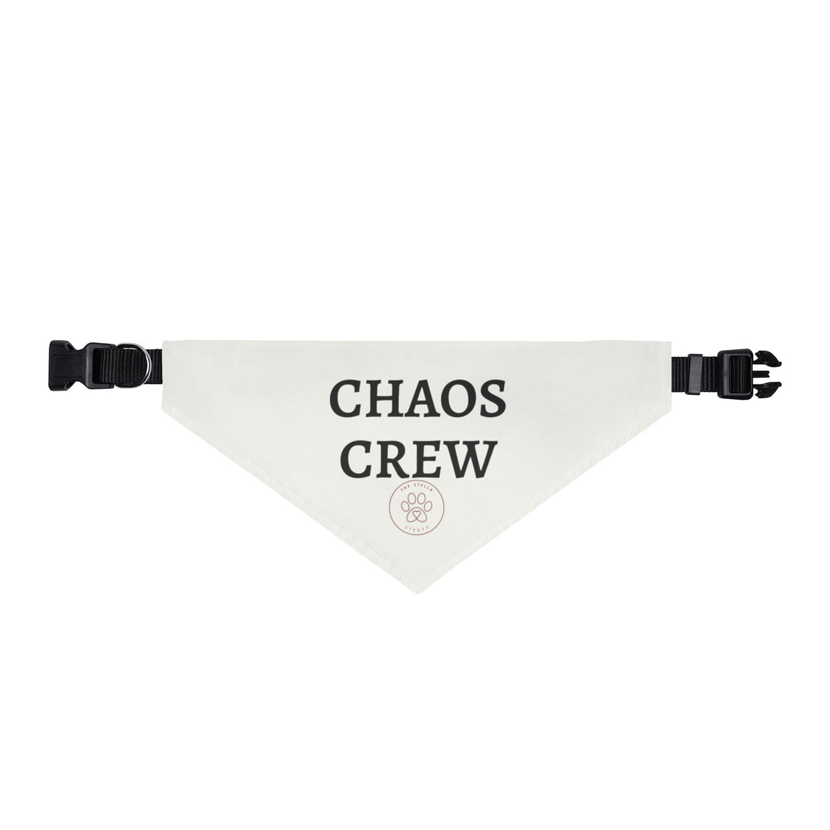 The "Chaos Crew" Clip-on Pet Bandana