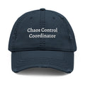 The "Chaos Control Coordinator" Distressed Dad Hat