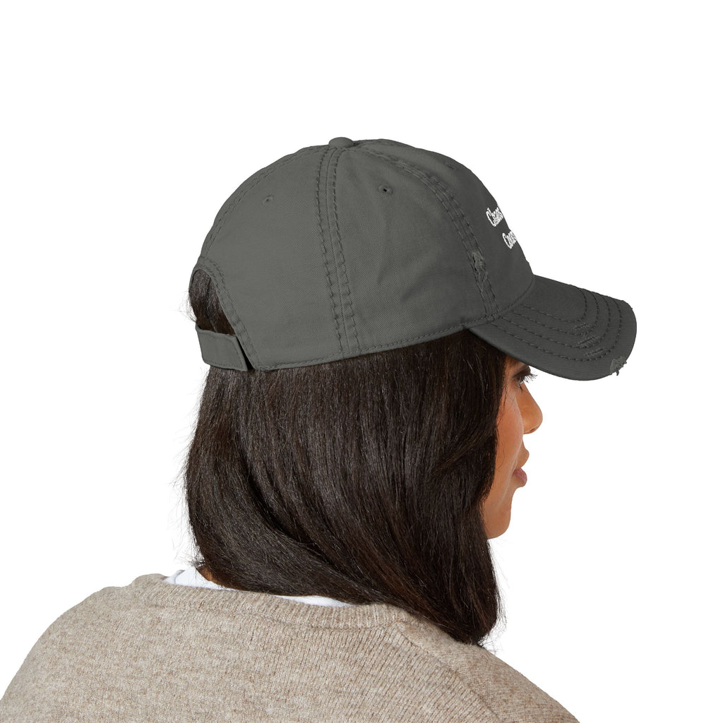 The "Chaos Control Coordinator" Distressed Dad Hat