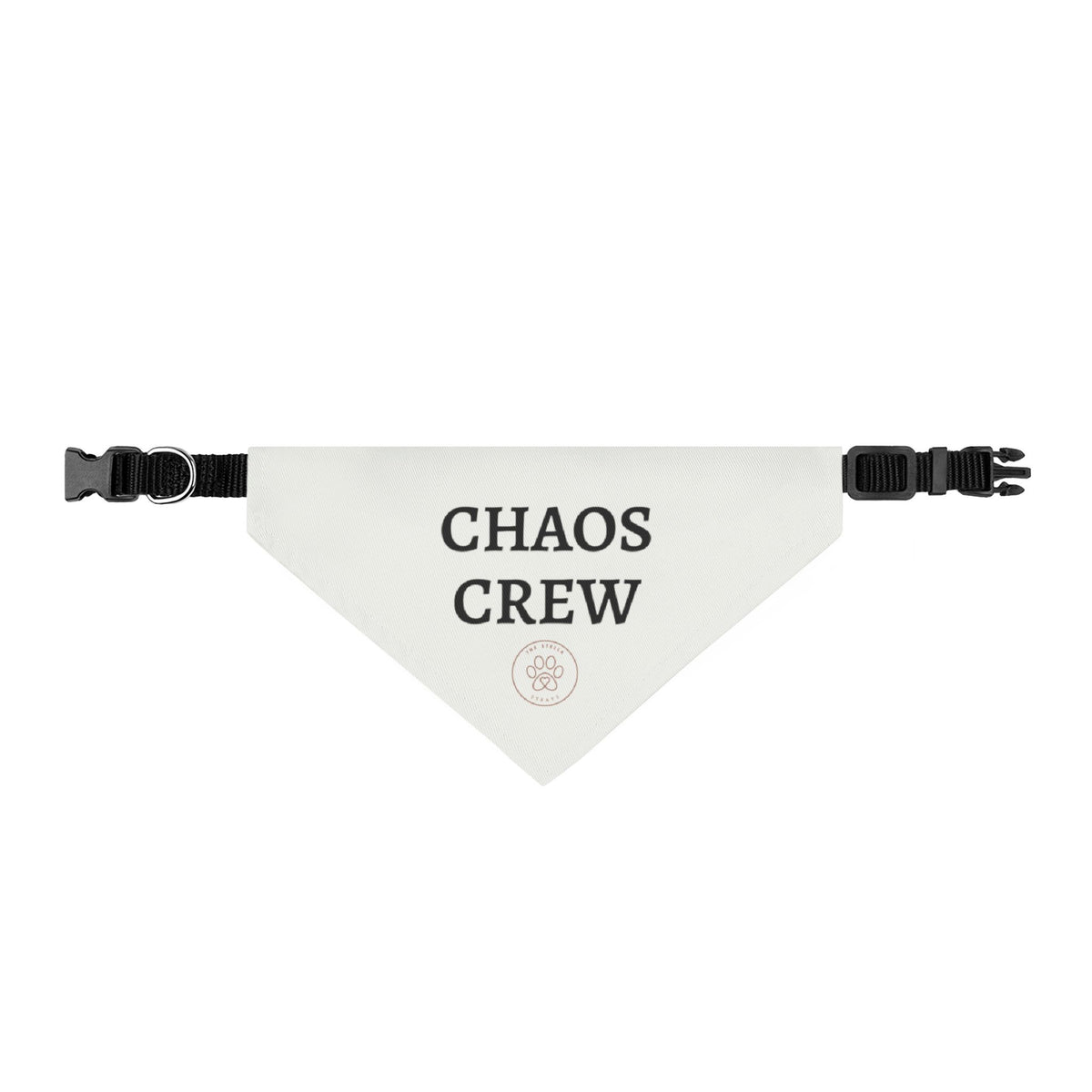 The "Chaos Crew" Clip-on Pet Bandana